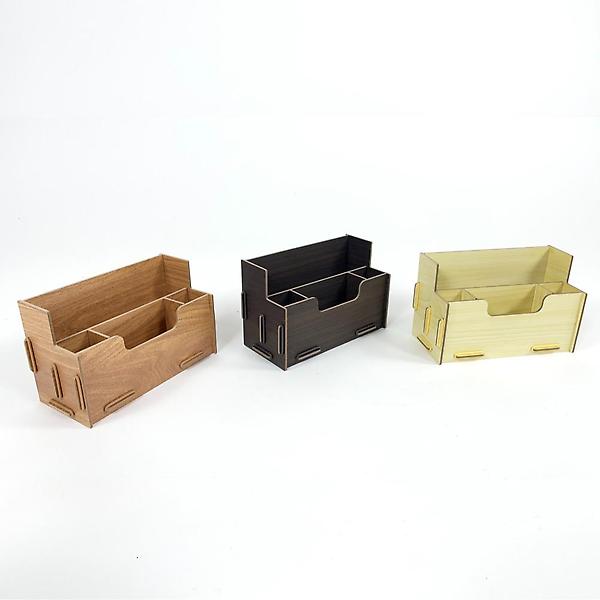  올지 우드 필기구정리함 연필꽂이 연필통 펜 꽂이 사무실 책상