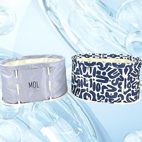  올지 원터치 접이식욕조 이동식 욕조 오발형 반신 가정용