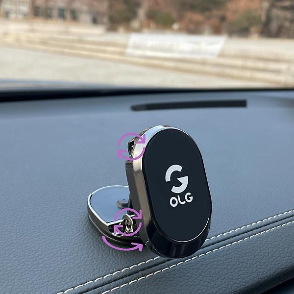  올지 720 마그네틱거치대 차량용 휴대폰 거치대 자석 흡착식
