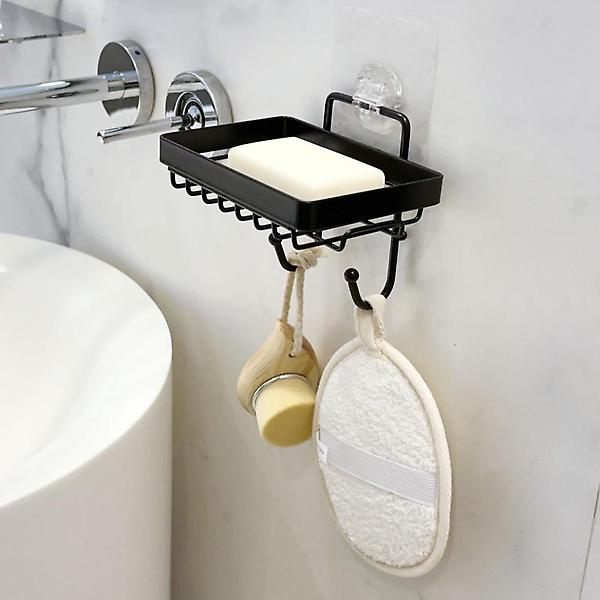  올지 무타공 비누받침대 물빠짐 비누거치대 욕실 비누 받침 케이스 트레이 곽 홀더