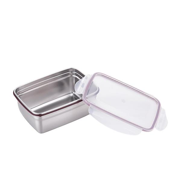  스텐락 국산 스텐밀폐용기 클래식 직사각 6-1호 1000ml