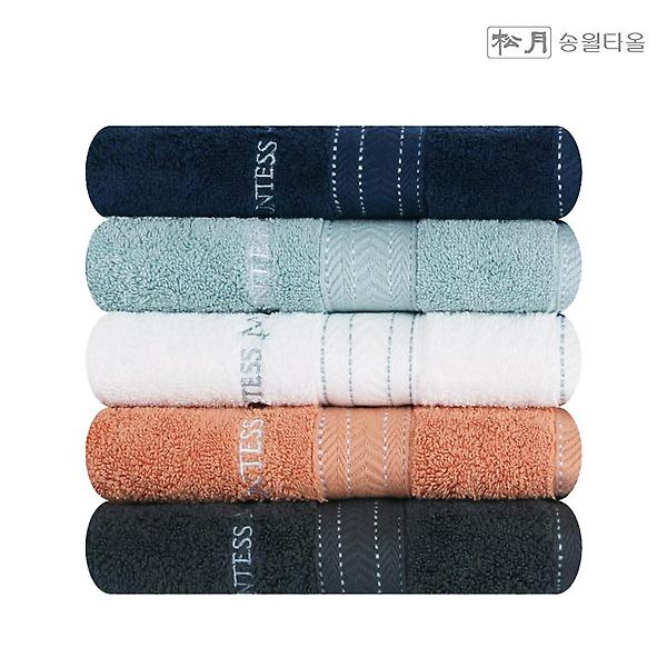  송월타올 카운테스마라 스티치 헤링본 160g 10장