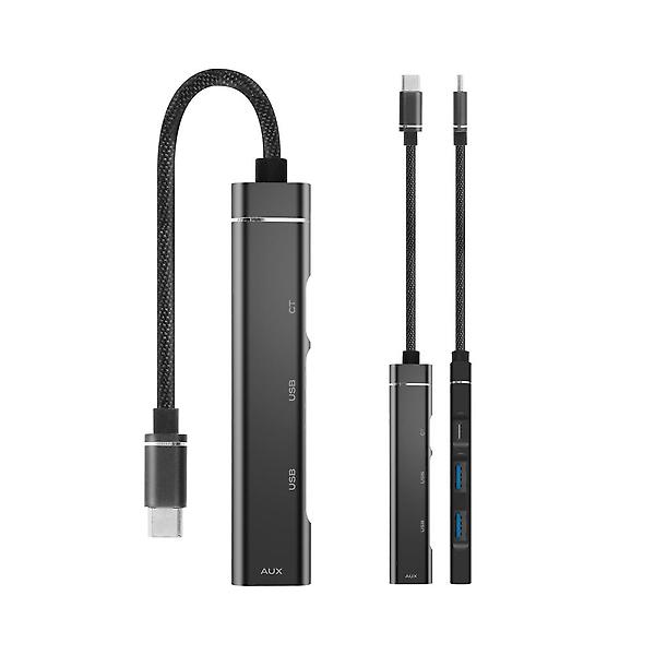 스마텍 4in1 C타입 맥북 노트북 아이패드 멀티 허브 포트 ST-UH200