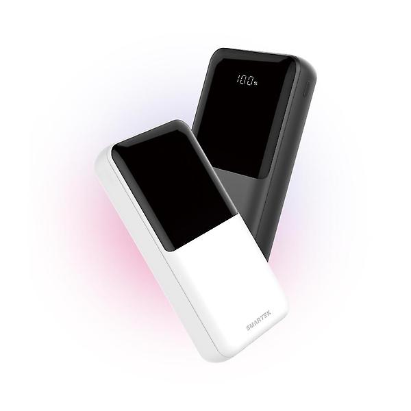  스마텍 LED 3포트 여행용 고속 충전 보조배터리 20000 C타입 USB STPB-QB2