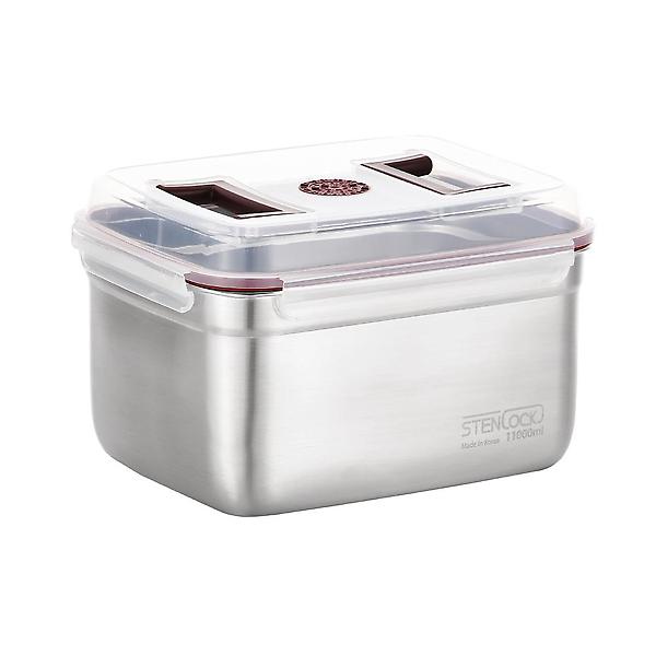  스텐락 국산 스텐밀폐용기 스텐김치통 큐브 핸디 6호 11L