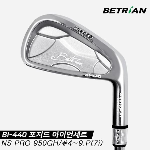  [베트리안정품] 베트리안 BI-440 포지드 스틸 아이언세트[남성용][7i/#4~9,P][NSPRO950GH]