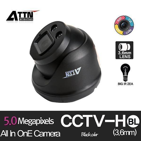  [ATTN-H_NEW] 올인원 [500만화소] 적외선 돔 카메라 3.6mm 블랙 Array IR 2pcs