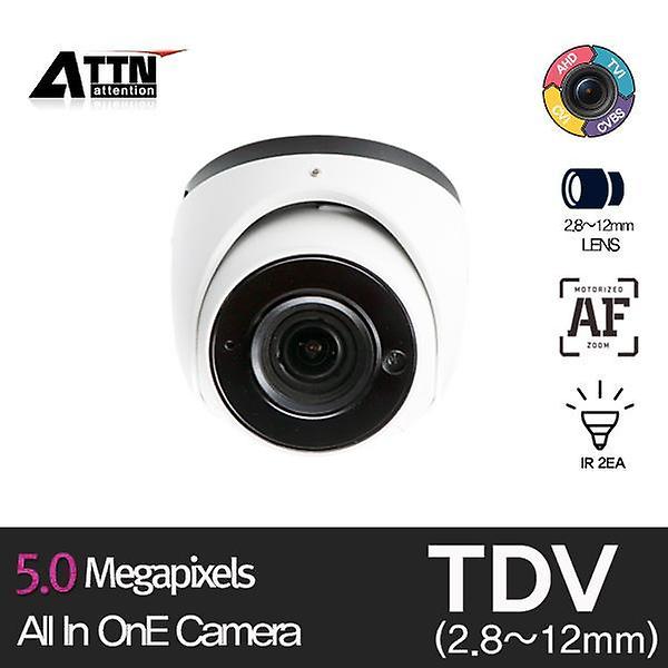  [ TDV ] 올인원 [500만화소] 전동줌 돔 카메라 2.8~12mm