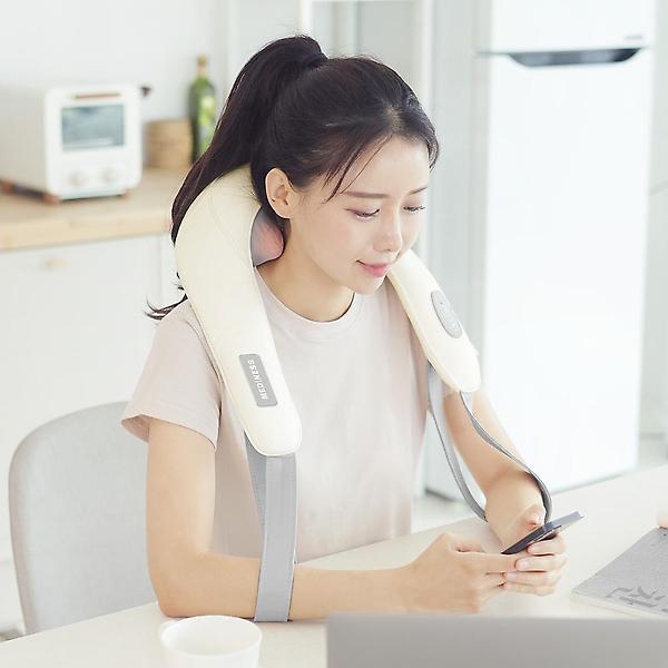  프리넥 무선 온열 목 어깨 승모근 안마기 MD-889