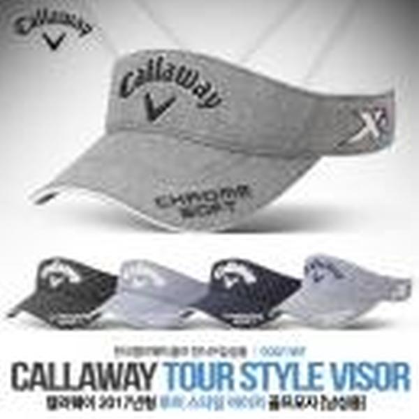  캘러웨이 TOUR STYLE VISOR(투어스타일 바이저) 골프모자 [5colors][남성용]