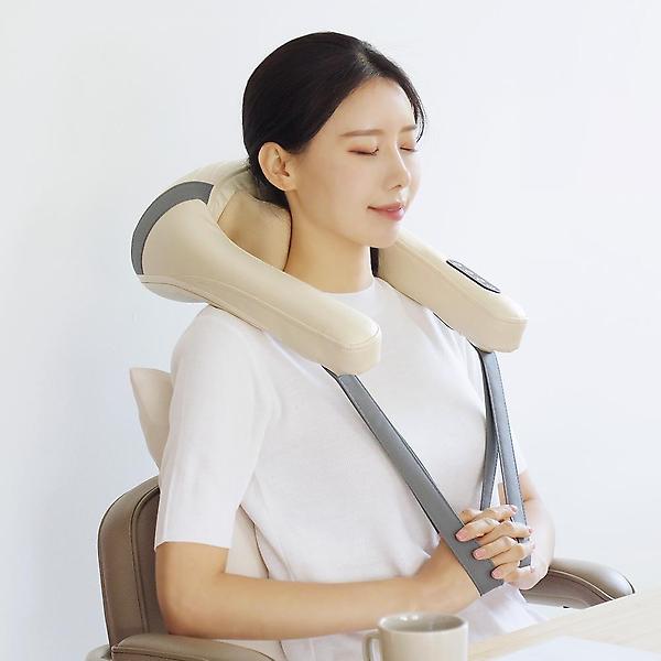  니즈넥 무선 온열 목 어깨 승모근 마사지기 MD-806
