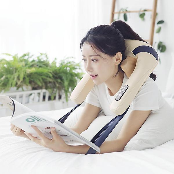  포유넥 무선 온열 목 어깨 승모근 마사지기 MVP-705