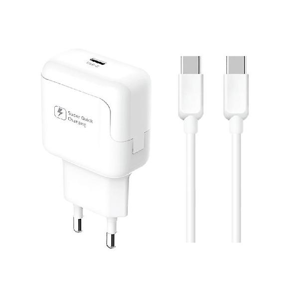  포엘지 18W USBC PD 고속 충전기 C to C 케이블 세트 HC-16