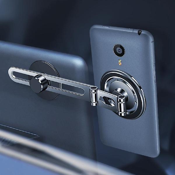  포램 맥세이프 길이조절 차량용 거치대 슬라이딩 자석 부착형 플레이트링 포함 MAG-CH4