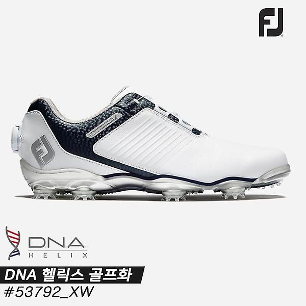  풋조이 2024  디엔에이 헬릭스(DNA HELIX) 보아 골프화[53792/XW/화이트+네이비+실버][남성용]