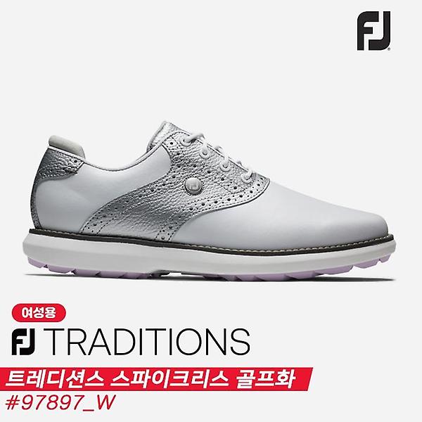  풋조이 2024  FJ 트레디션스(FJ TRADITIONS) 스파이크리스 골프화[97897/W][여성용]