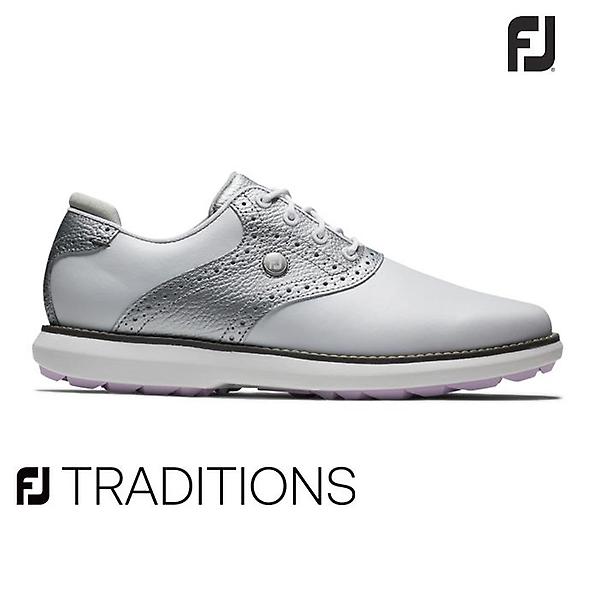  풋조이 2024  FJ 트레디션스(FJ TRADITIONS) 스파이크리스 골프화[97897/W][여성용]