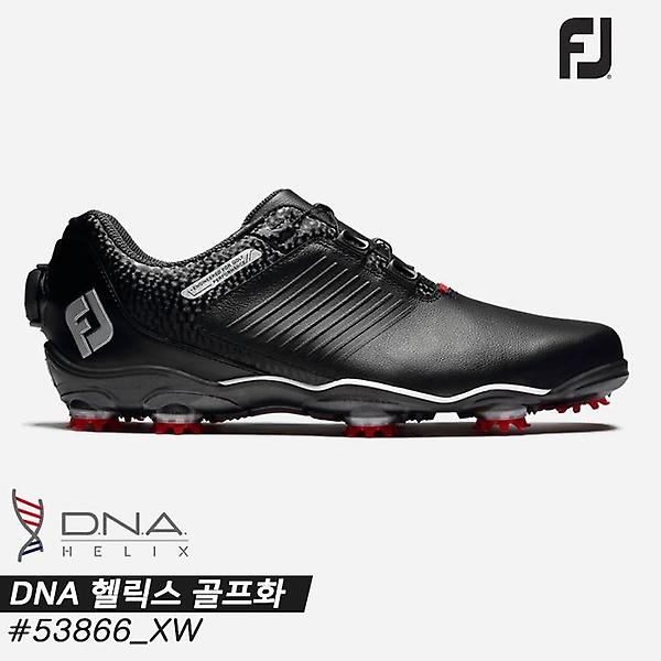  풋조이 2024  디엔에이 헬릭스(DNA HELIX) 보아 골프화[53866/XW/블랙+블랙+차콜][남성용]