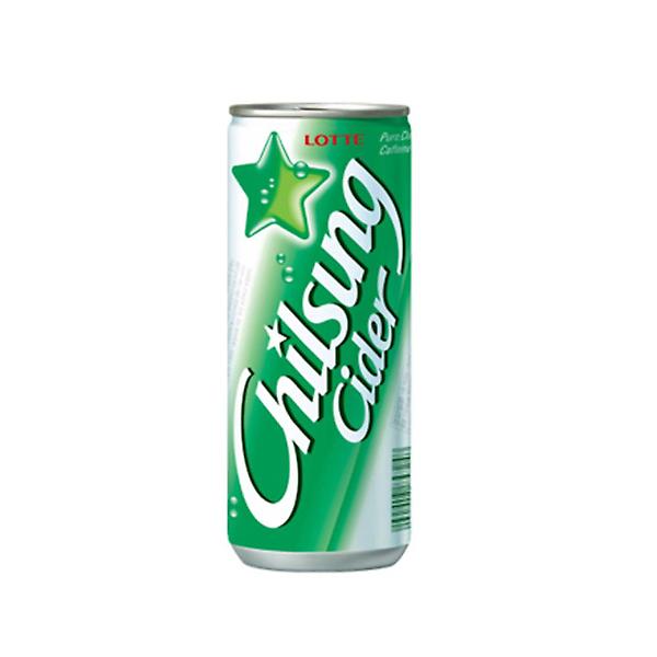 롯데 칠성사이다 190ml 캔 30개 1박스 탄산음료