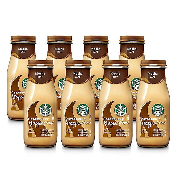  스타벅스 병커피 프라푸치노 모카 281ml x 8병 (4개x2팩)