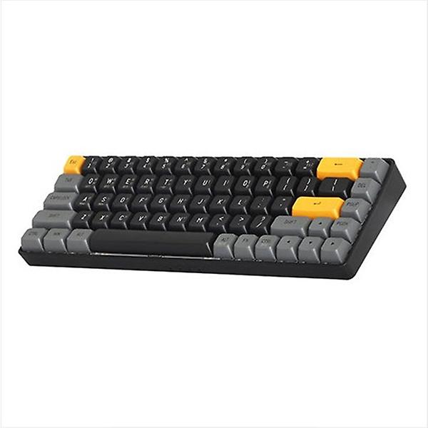  darkFlash GD68 유무선 기계식 키보드 흑설탕 (황축)