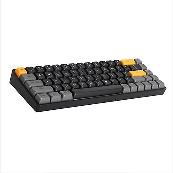  darkFlash GD68 유무선 기계식 키보드 흑설탕 (황축)