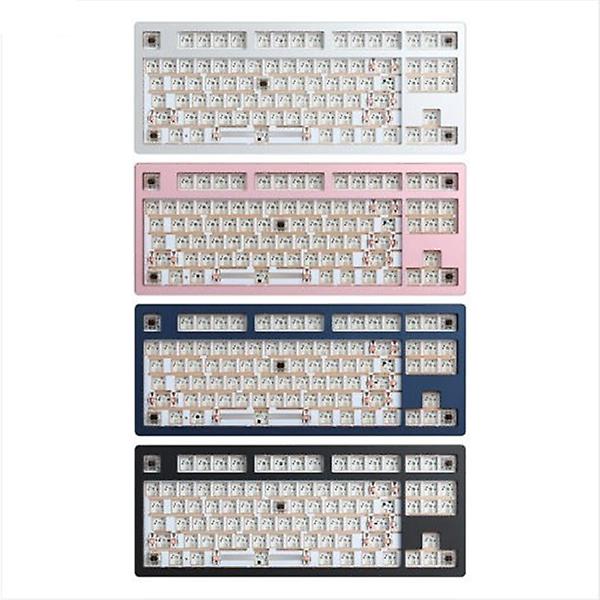  SPM AL87B 풀 알루미늄 텐키리스 TKL 핫스왑 커스텀 기계식 키보드 베어본 DIY키트 블랙