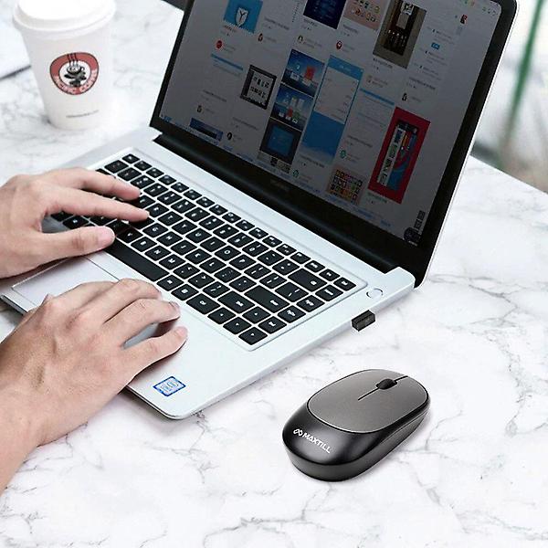  맥스틸 GM-BM101B 무선 블루투스 무소음 마우스 사무용 태블릿PC 스마트폰호환