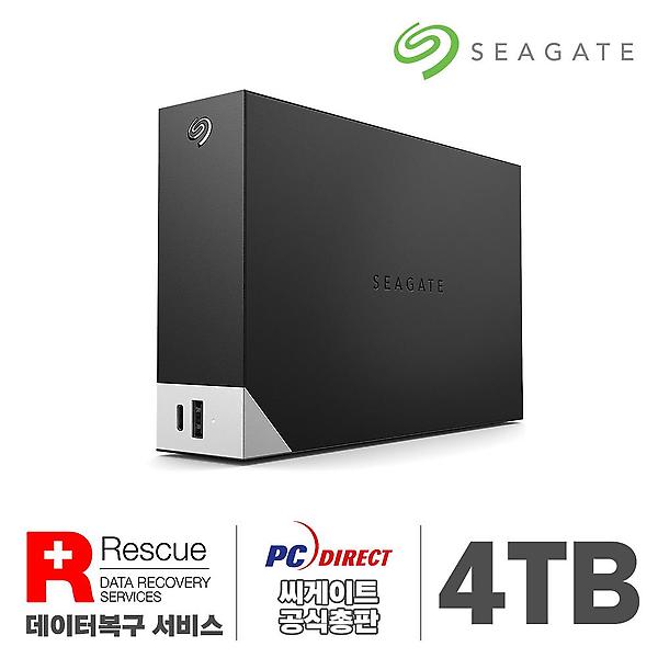  씨게이트 One Touch Hub 4TB 외장하드 STLC4000400