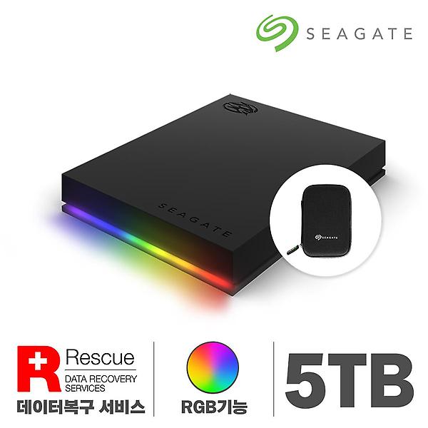  씨게이트 Firecuda Gaming HDD 5TB 외장하드
