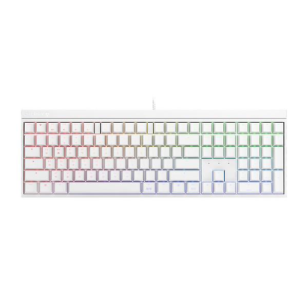  체리 MX 2.0S RGB 게이밍 기계식 키보드 화이트 갈축