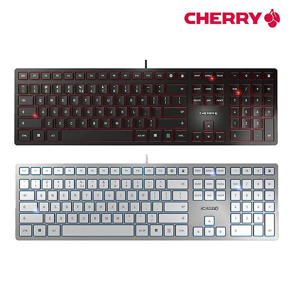  체리 KC6000 무소음 사무용 슬림 펜타그래프 키보드(색상선택)