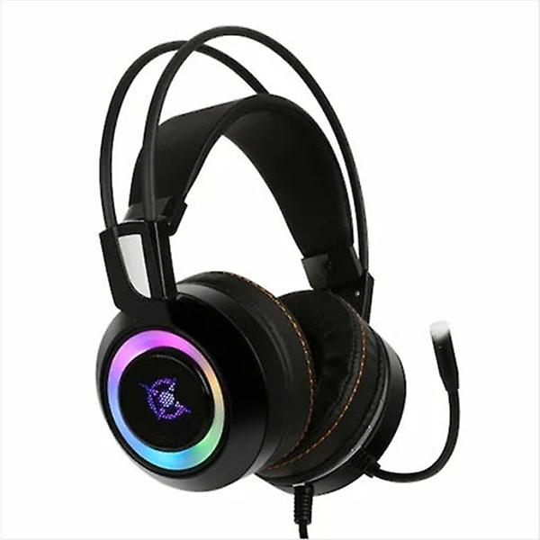  COX CH50 가상 7.1 진동 RGB LED 게이밍 헤드셋 블랙