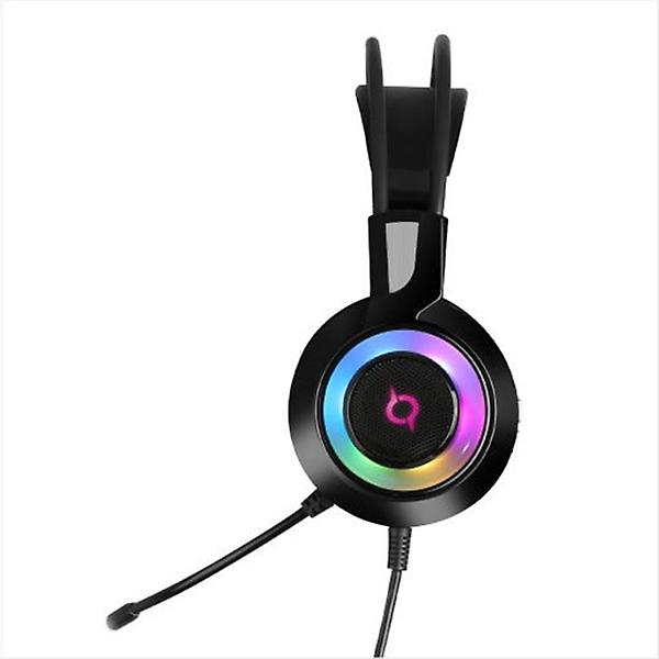  COX CH50 가상 7.1 진동 RGB LED 게이밍 헤드셋 블랙