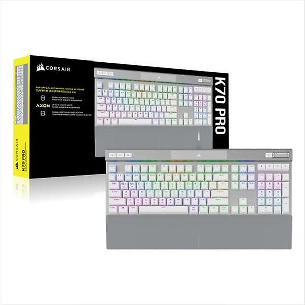 커세어 K70 RGB PRO OPX 게이밍 기계식 키보드 화이트