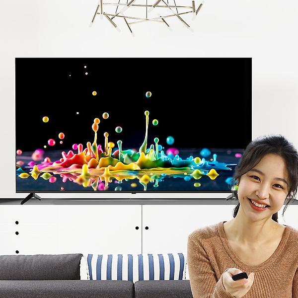  [에코비전] 4K UHD 광시야각 고화질 스탠드 65형 TV