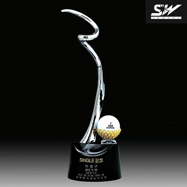  2024 성우 SM-129 골프 싱글 기념트로피[크롬][95×95×310]