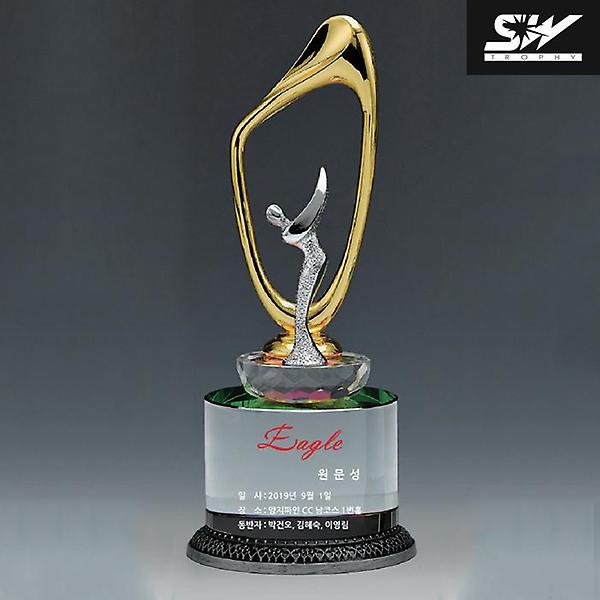  2024 성우 SM-149 골프 이글 기념트로피[크롬][108×108×260]