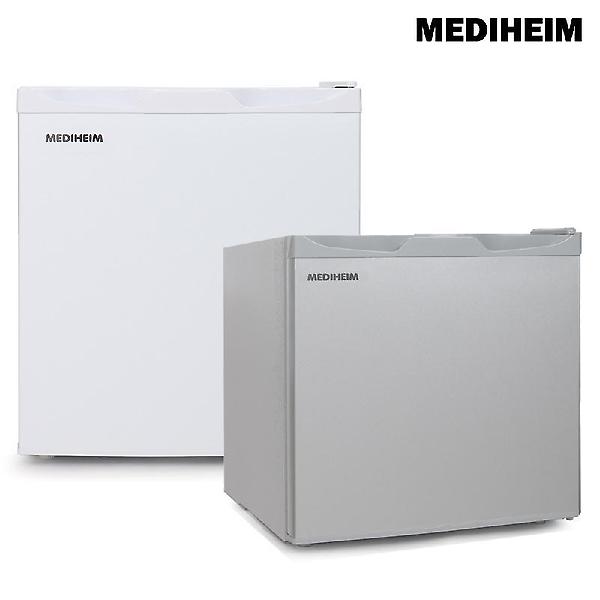   메디하임 49리터 컴프레셔3년무상AS 냉장고 MHR-50G 화이트/실버 사무실 소형 원룸 미니