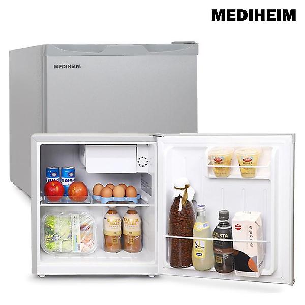   메디하임 49리터 컴프레셔3년무상AS 냉장고 MHR-50G 화이트/실버 사무실 소형 원룸 미니