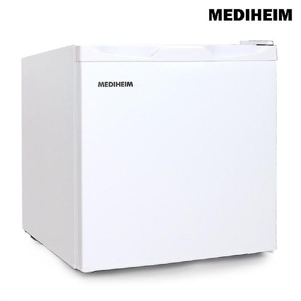   메디하임 49리터 컴프레셔3년무상AS 냉장고 MHR-50G 화이트/실버 사무실 소형 원룸 미니