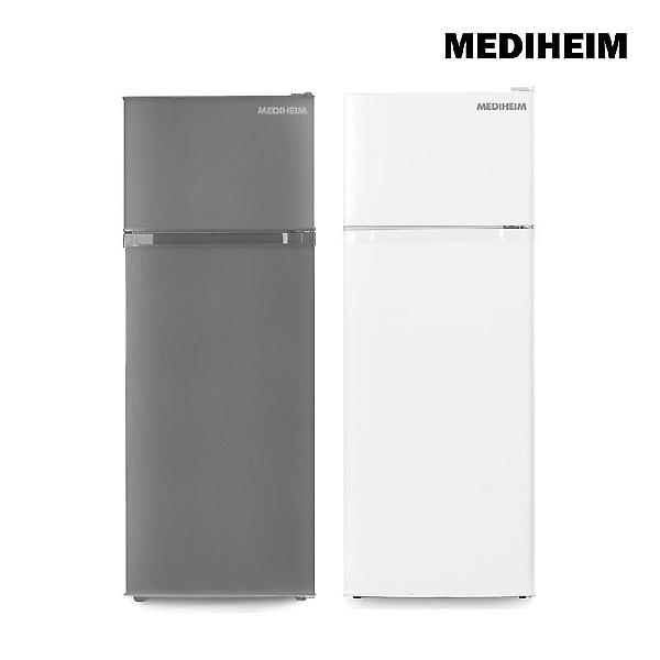   메디하임 203리터 컴프레셔3년무상AS 냉장고 MHR-230GR 화이트/실버 사무실 소형 미니 원룸