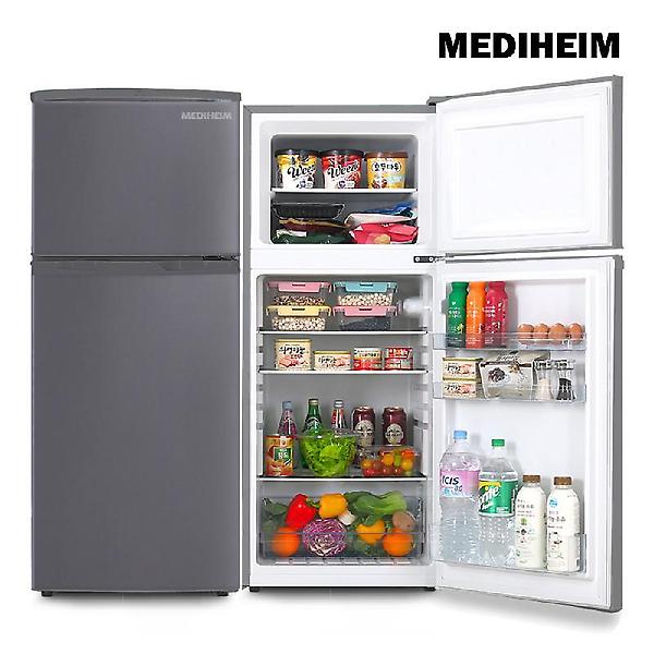   메디하임 166리터 컴프레셔3년무상AS 냉장고 MHR-175GR 화이트/실버 소형 미니 원룸 사무실 가정용