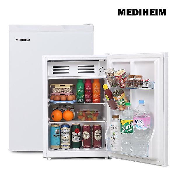   메디하임 77리터 컴프레셔3년무상AS 냉장고 MHR-70GR 화이트/실버 사무실 소형 미니 원룸