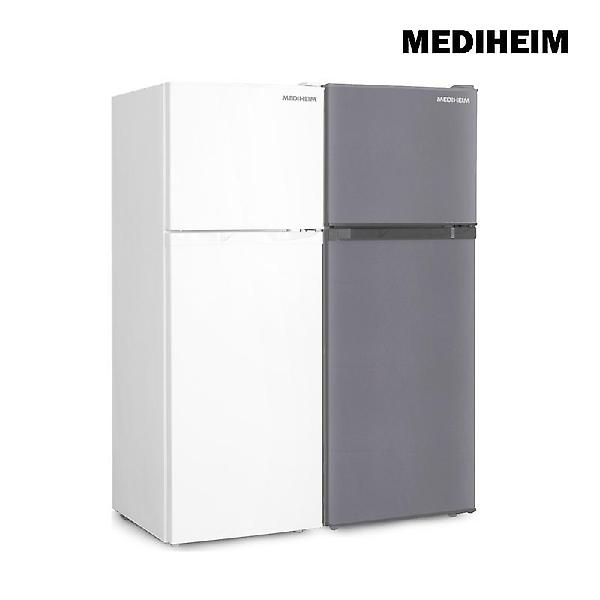   메디하임 냉장고 MHR-138GR 화이트/실버 소형 원룸 사무실 미니 가정용 컴프레셔3년무료AS