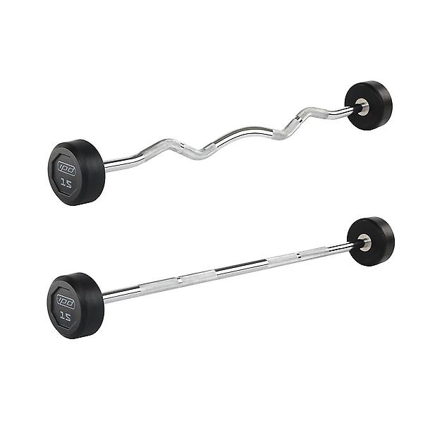  아리프 IPD 고정바벨 직선바/컬바 15kg 중량바 홈짐