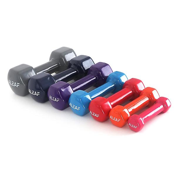  아리프 PVC컬러 미용아령 1kg 2개 SET 덤벨 헬스