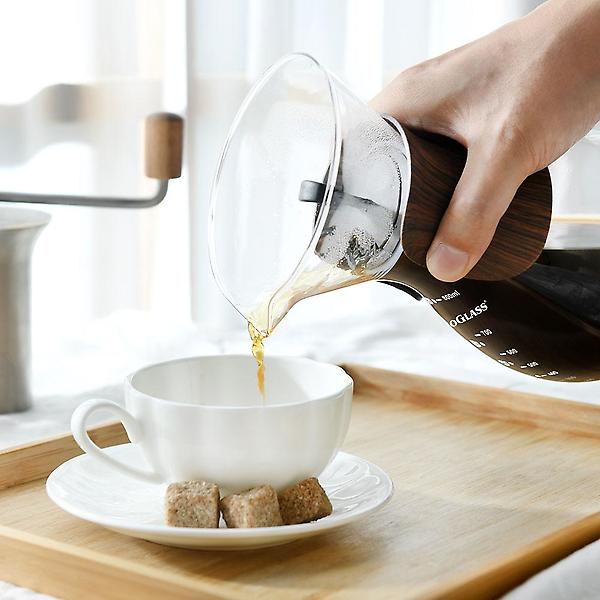 시노글라스 올인원 스텐 커피 드리퍼 서버 핸드드립세트 800ml SW03