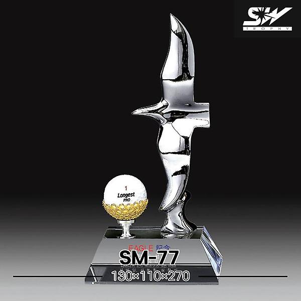  2024 성우 SM-77 골프 이글 기념트로피[크롬][130×110×270]