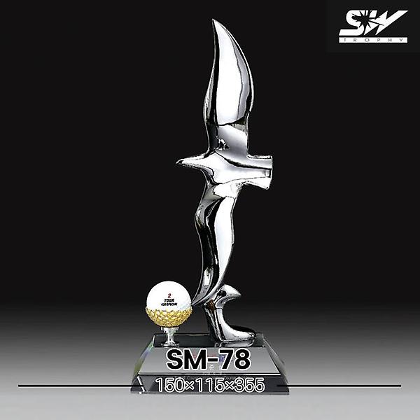  2024 성우 SM-78 골프 이글 기념트로피[크롬][150×115×355]